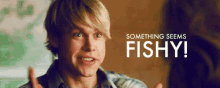 Something Seems Fishy GIF - Glee Something Seems Fishy Somethings Up GIFs
