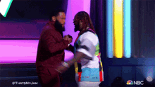 hug anthony anderson t pain thats my jam shake hands