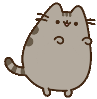 When Chubby Cats Escape Tiptoe Sticker - When Chubby Cats Escape Cat Tiptoe Stickers