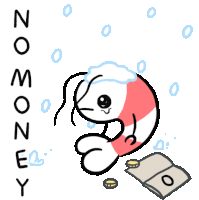 No Money Broke Sticker - No Money Broke Poor Stickers