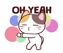 ohyeah meong cat dance moves dancing