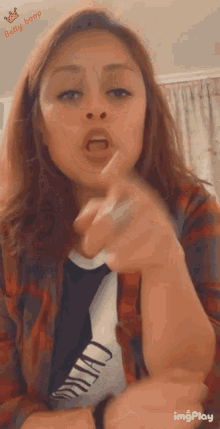 vlog deaf girl hand sign hand gestures