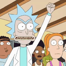kick ass rick morty kick ass rick morty