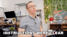 Instructions Were Clear Austin Evans GIF - Instructions Were Clear Austin Evans Was I Not Clear GIFs