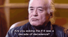 Led Zeppelin Are You Asking Me GIF - Led Zeppelin Are You Asking Me Decade Of Decadence GIFs
