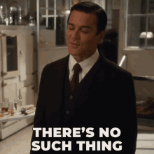 Theres No Such Thing William Murdoch GIF - Theres No Such Thing William Murdoch Murdoch Mysteries GIFs