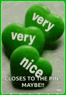 Very Nice Heart GIF - Very Nice Heart Green GIFs