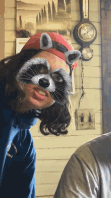 Racoon Snapchat Filter GIF - Racoon Snapchat Filter Racoon Filter GIFs