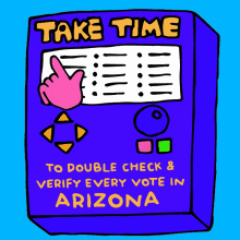 Every Vote In Arizona Take Time GIF - Every Vote In Arizona Take Time Take Time To Double Check GIFs