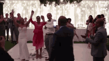 dance happily bride wedding reception party