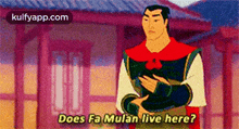 Does Fa Mulan Live Here?.Gif GIF - Does Fa Mulan Live Here? Person Human GIFs