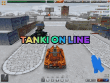 tanki online video game blue hands clapping hands