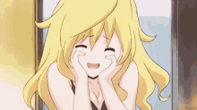 Anime Happy GIF - Anime Happy Blushing GIFs