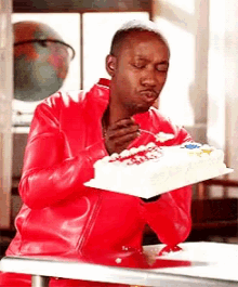 Eating Cake You Ruined It GIF - Eating Cake You Ruined It Forget It GIFs