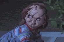 Chucky Childs Play GIF - Chucky Childs Play Middle Finger GIFs