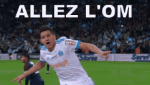 Allez L'Om GIF - Florian Thauvin Allez Lom Olympique De Marseille GIFs