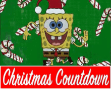 christmas countdown spongebob dance