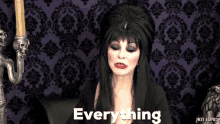 Everything Is Fine Cassandra Peterson GIF - Everything Is Fine Cassandra Peterson Elvira GIFs