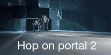 Portal2 Hop On GIF - Portal2 Hop On GIFs