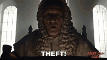 Theft Irish Judge GIF - Theft Irish Judge American Gods GIFs