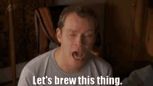 Jez Lets Brew This Thing GIF - Jez Lets Brew This Thing French Press GIFs