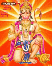 lord hanuman lordhanuman bless you unnai aasirvathikkiren kulfy