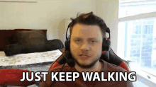 Just Keep Walking Ryan Bailey GIF - Just Keep Walking Ryan Bailey Smite GIFs