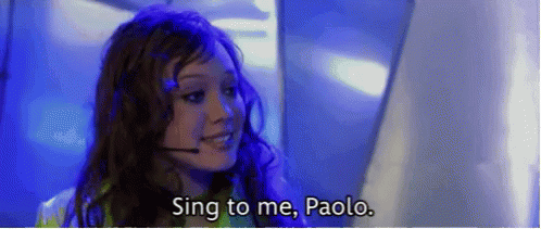 Sing To Me Paolo GIFs | Tenor