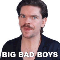 Big Bad Boys Robin James Sticker - Big Bad Boys Robin James Bad People Stickers