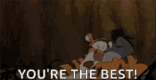 Youre The Best Hug GIF - Youre The Best Hug Tigger GIFs