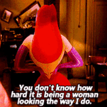 Jessica Rabbit You Dont Know GIF - Jessica Rabbit You Dont Know How Hard It Is GIFs