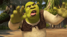 Shrek Zombie GIF - Shrek Zombie Funny Face GIFs