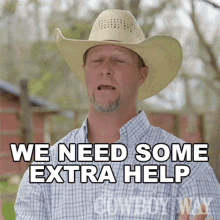 We Need Some Extra Help Bubba Thompson GIF - We Need Some Extra Help Bubba Thompson The Cowboy Way GIFs