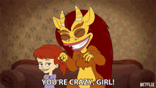 Youre Crazy Girl Cray GIF - Youre Crazy Girl Crazy Cray GIFs