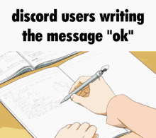 writing discord