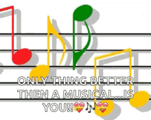 music musical notes music is life