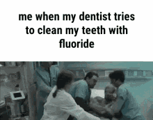 Dentist Fluoride GIF - Dentist Fluoride When Dentist Cleans My Teeth GIFs