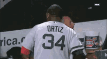 Ortiz Enfadado GIF - Enfado Baisbol Deporte GIFs