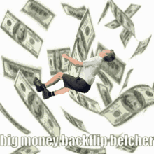 Belcher Backflip GIF - Belcher Backflip Big Money GIFs