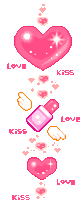 Love Kiss Hearts Cute Sticker - Love Kiss Love Kiss Stickers