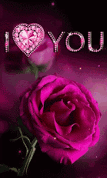 I Love You Flower GIF - I Love You Flower Rose GIFs