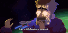 Your Validation Feels So Good Tell Me More Commander Ransom GIF - Your Validation Feels So Good Tell Me More Commander Ransom Star Trek Lower Decks GIFs