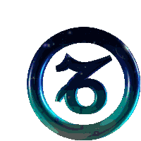 Zodiac Logo Sticker - Zodiac Logo Spinning Stickers