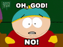 Oh God No Eric Cartman GIF - Oh God No Eric Cartman South Park GIFs