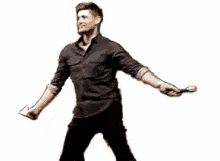Jensen Ackles Dance Off GIF - Jensen Ackles Dance Off Bro GIFs