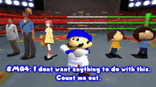 Smg4 I Dont Want Anything To Do With This GIF - Smg4 I Dont Want Anything To Do With This Count Me Out GIFs