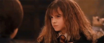 When People Say They Don&#39;T Like Jennifer Lawrence GIF - Harry Potter Hermione  Skeptical - Discover &amp; Share GIFs