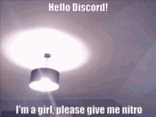 discord nitro please give me nitro im a girl hello hello discord