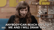 Reach Out Drawing GIF - Reach Out Drawing Lauren Lapkus GIFs