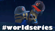 World Series GIF - Minions Slap Fight Worldseries GIFs